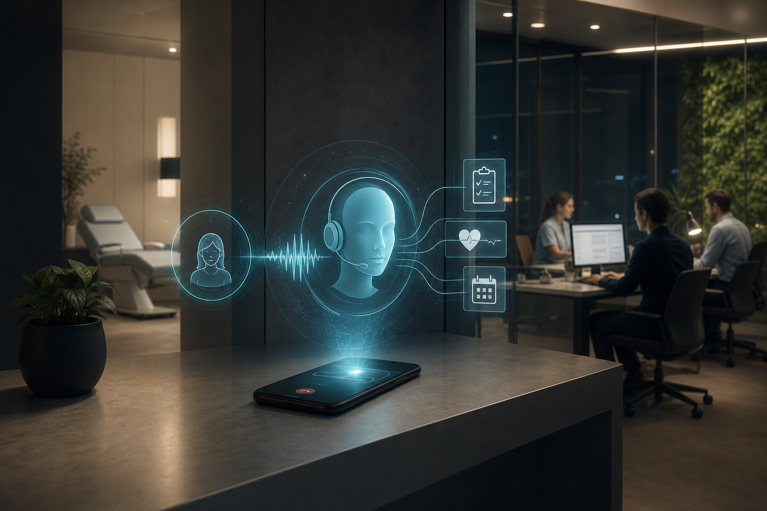 Voicebot dla gabinetu medycznego odbierający zgłoszenia pacjentów po godzinach